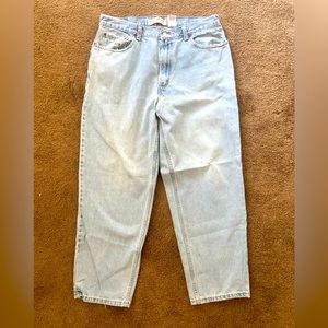 Vintage Levis 560 Comfort Fit Jeans 36x30 Baggy Stonewash USA 90’s